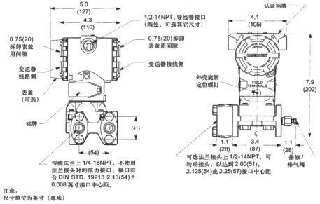 HR-3051DP差压变送器