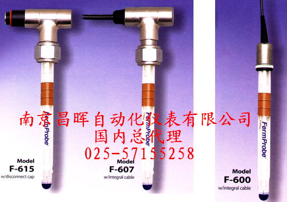 美国BJC公司 F600系列 pH发酵电极--南京昌晖